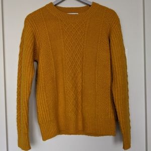 Mustard Uniqlo Sweater